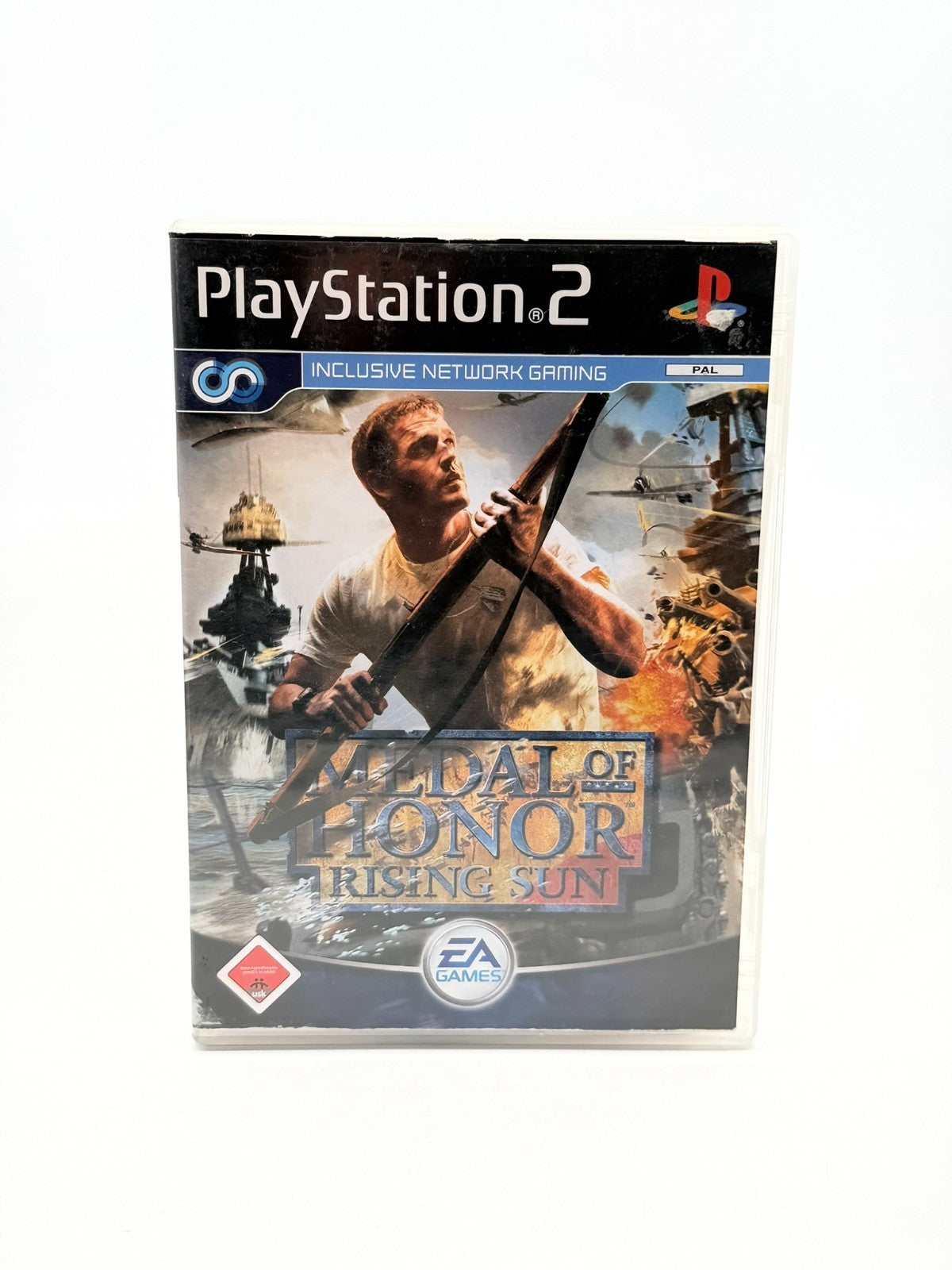 Medal Of Honor Rising Sun Sony Playstation 2 guter Zustand CIB OVP