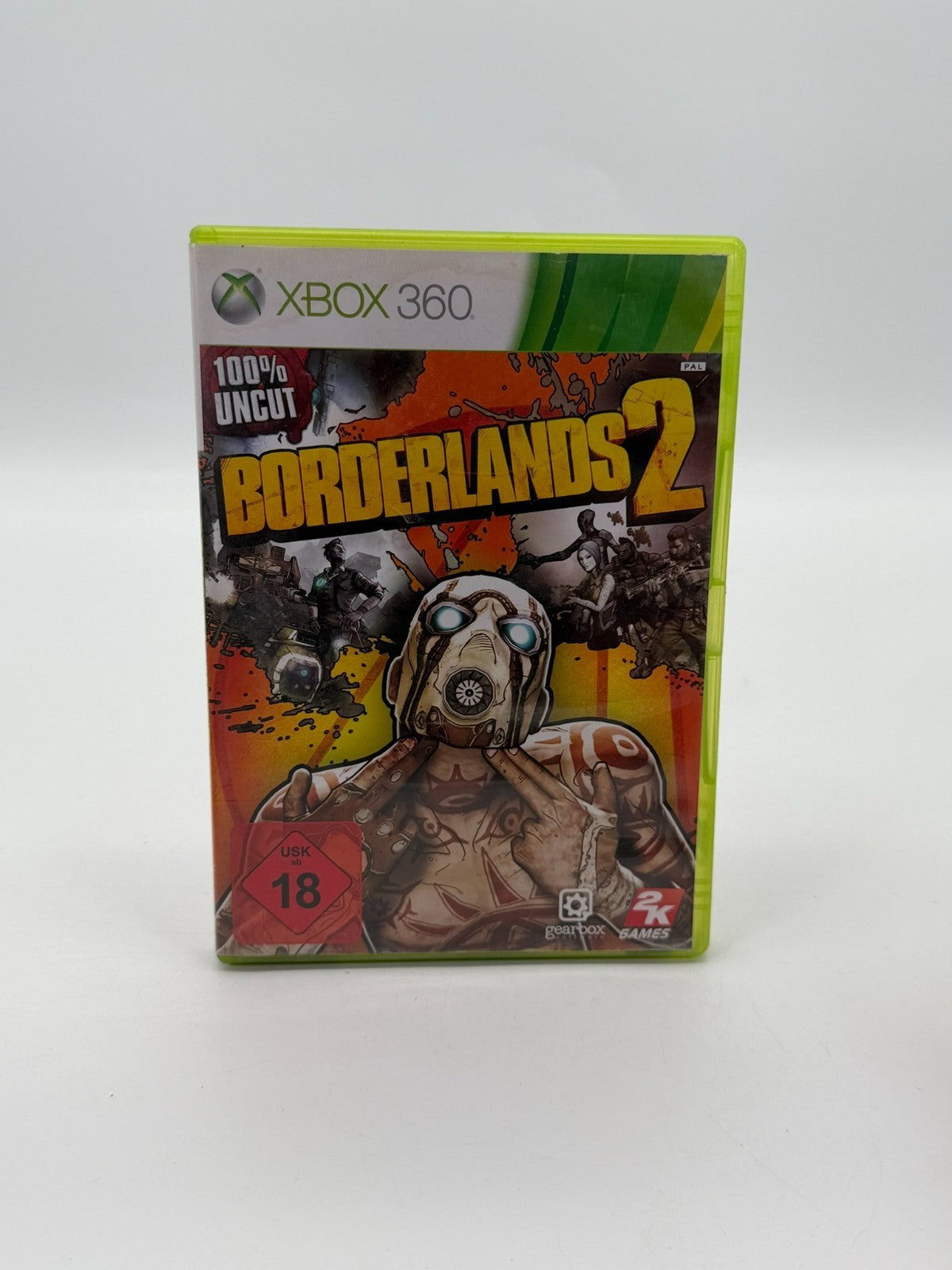 Borderlands 2 Microsoft XBox 360 guter Zustand CIB OVP