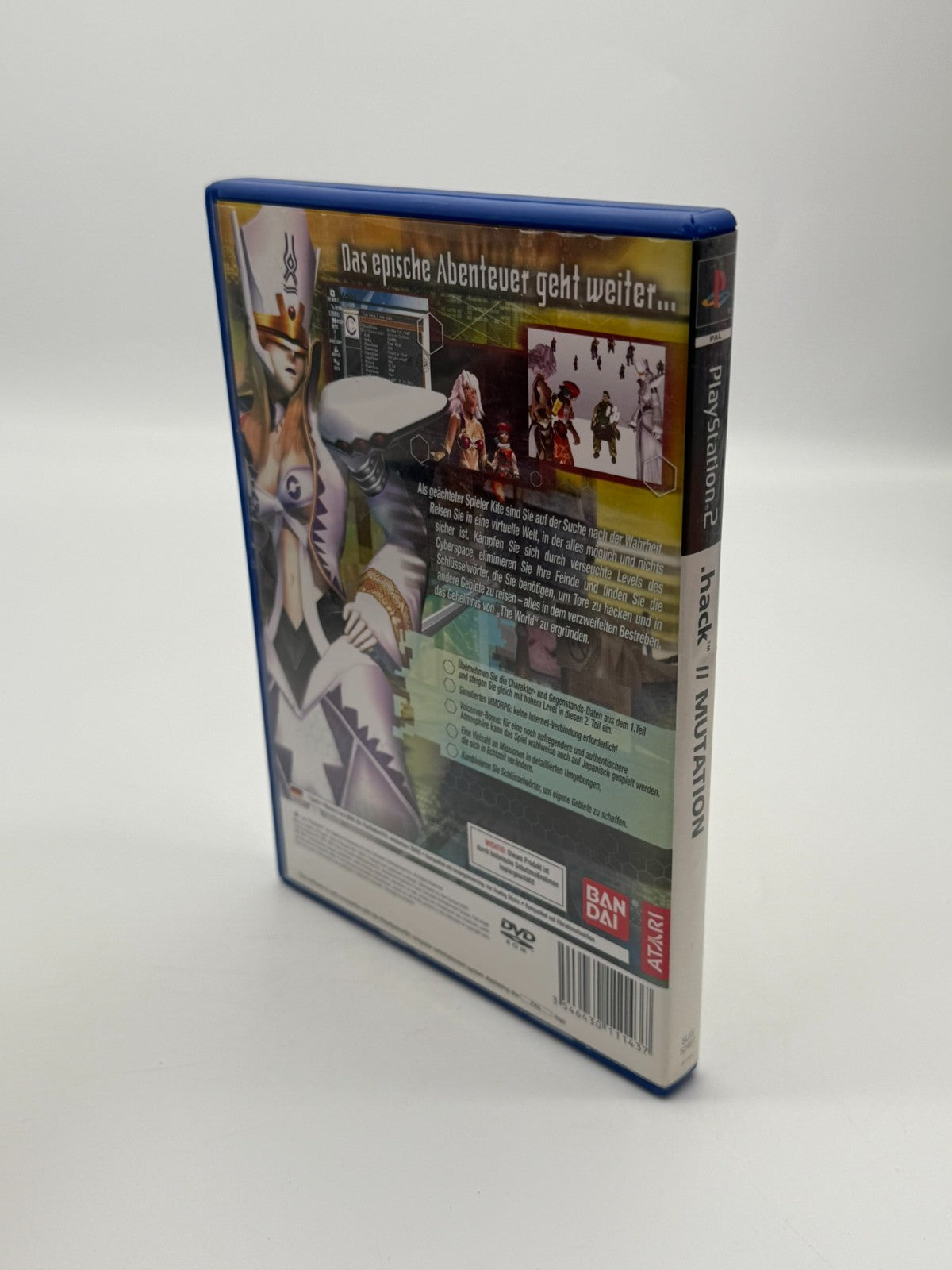 .Hack Mutation Sony Playstation 2 Très bon état CIB OVP