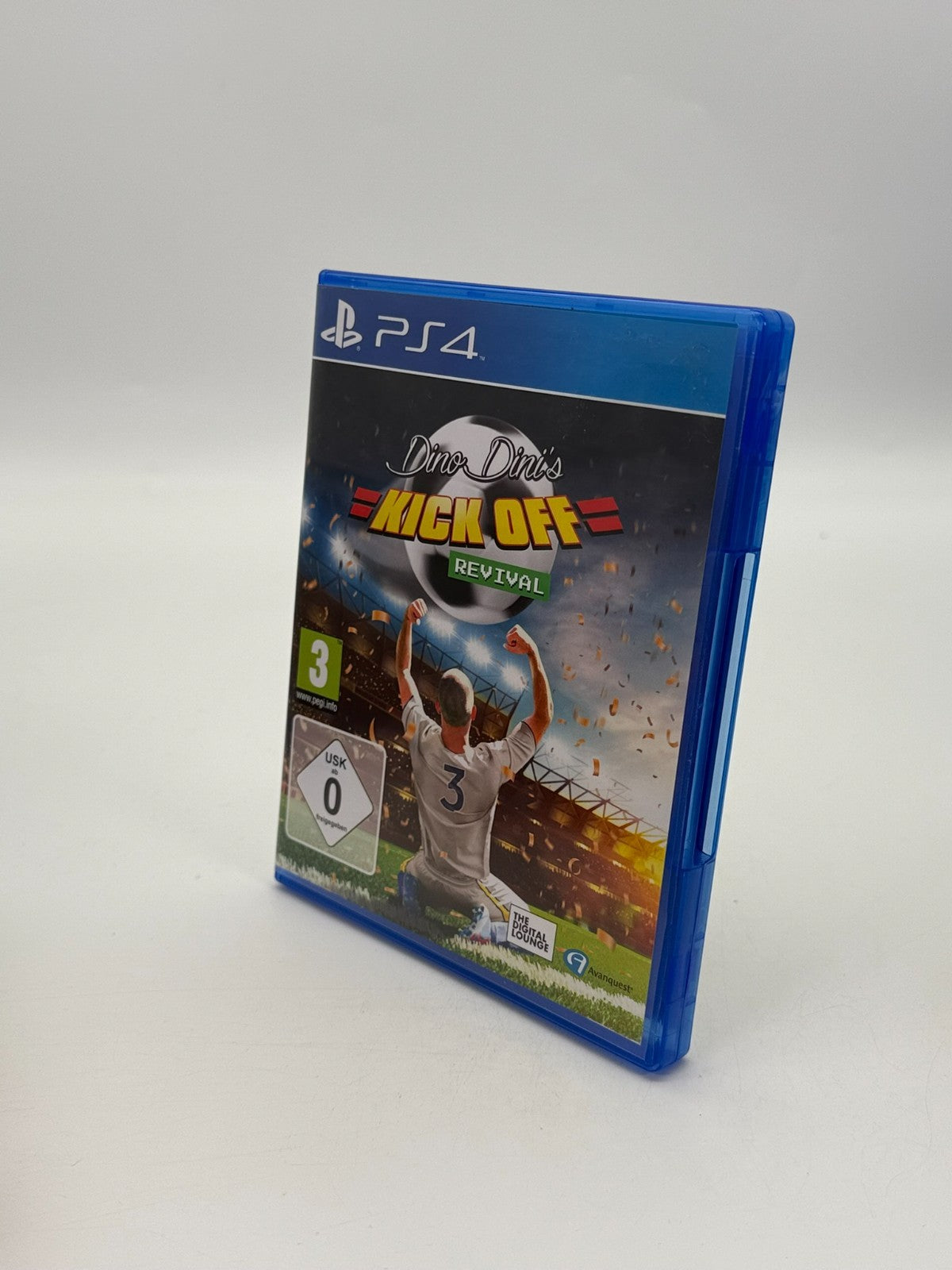 Dino Dini's Kick Off Revival Sony Playstation 4 Très bon état Emballage d'origine