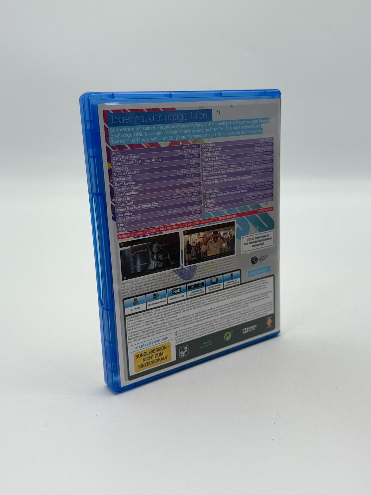 SingStar Ultimate Party Sony Playstation 4 Sehr guter Zustand CIB OVP