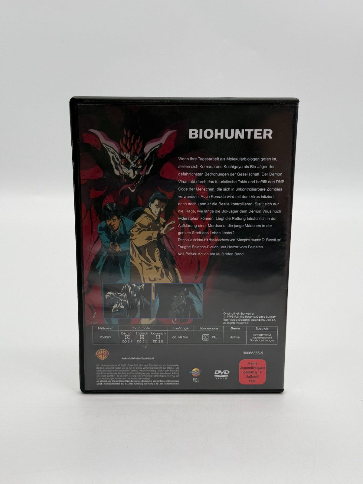 Biohunter Manga Mania DVD Anime bon état