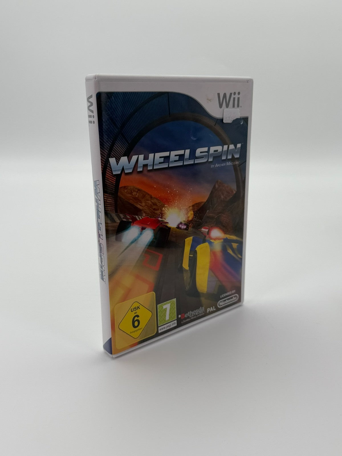 Wheelspin By Archer Maclean Nintendo Wii Sehr guter Zustand CIB OVP