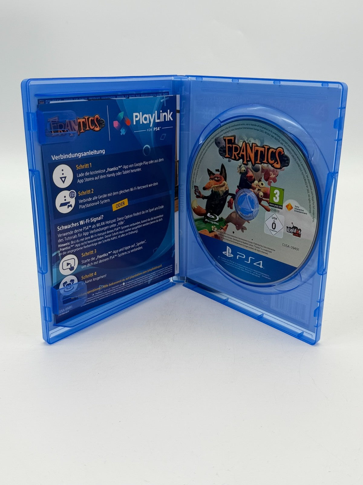 Frantics Sony Playstation 4 Sehr guter Zustand CIB OVP