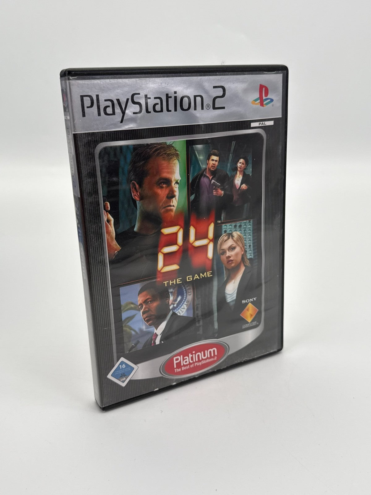 24 The Game Sony Playstation 2 bon état complet en boîte