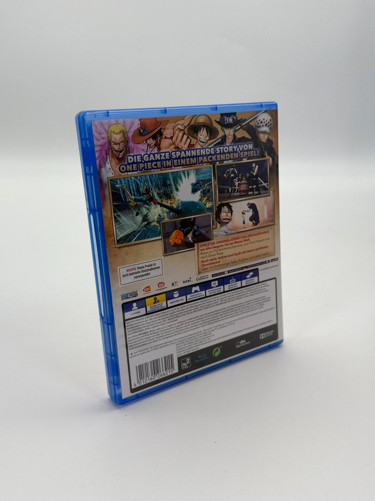 One Piece Pirate Warriors 3 Sony Playstation 4 guter Zustand CIB OVP
