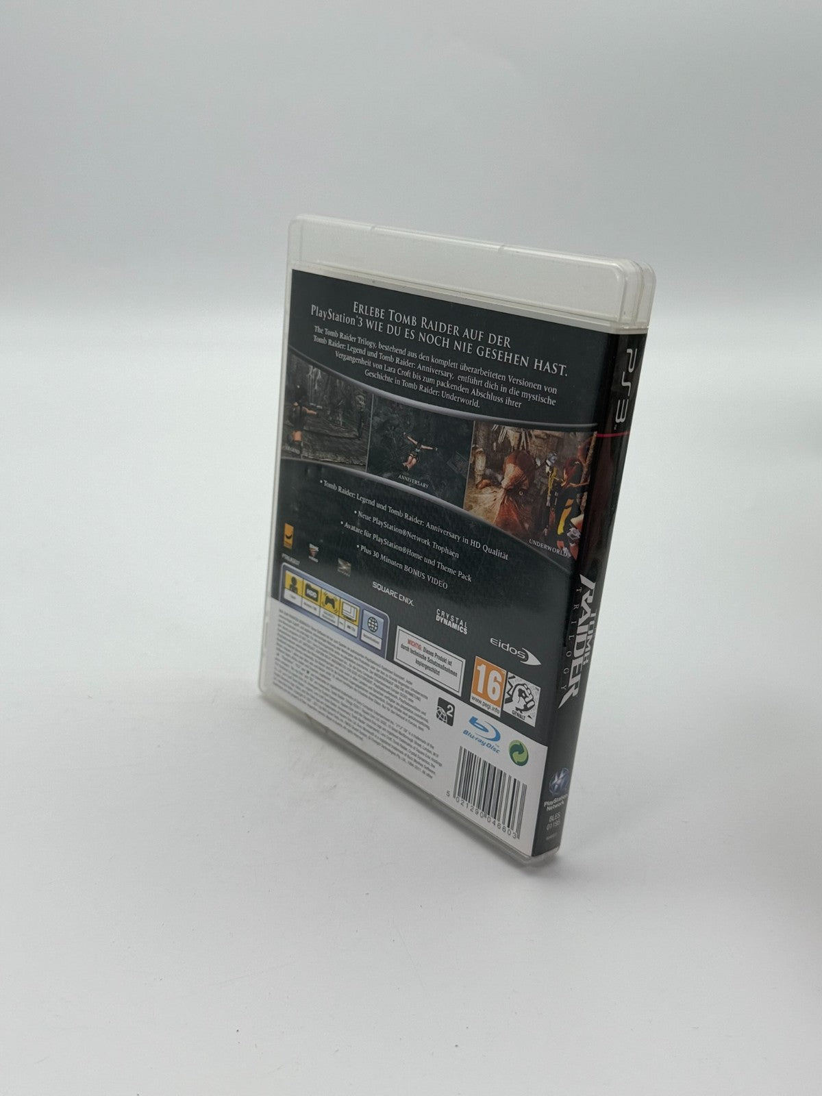 Tomb Raider Classic HD Trilogy Sony Playstation 3 Très bon état CIB OVP