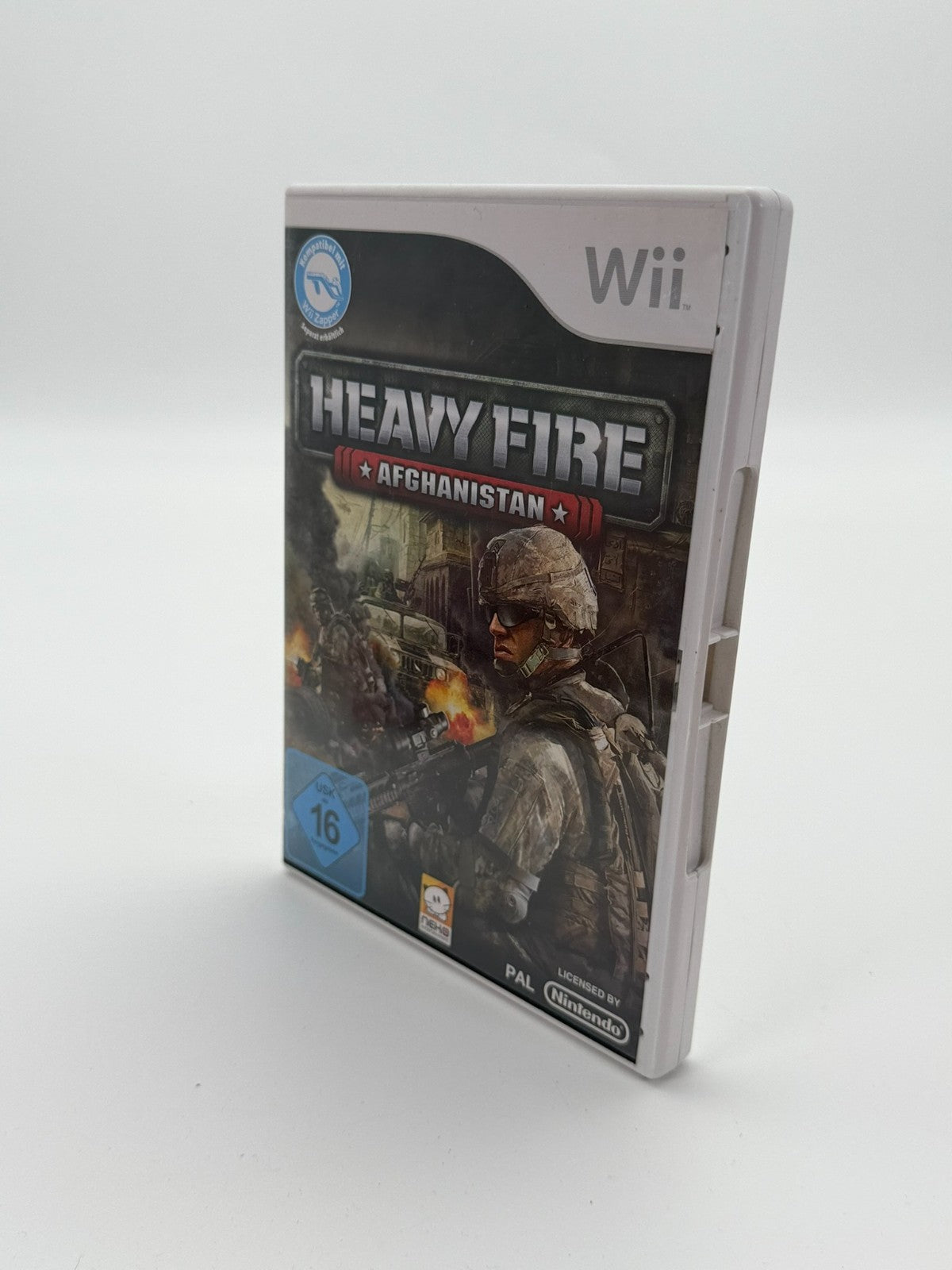 Heavy Fire Afghanistan Nintendo Wii Sehr guter Zustand CIB OVP