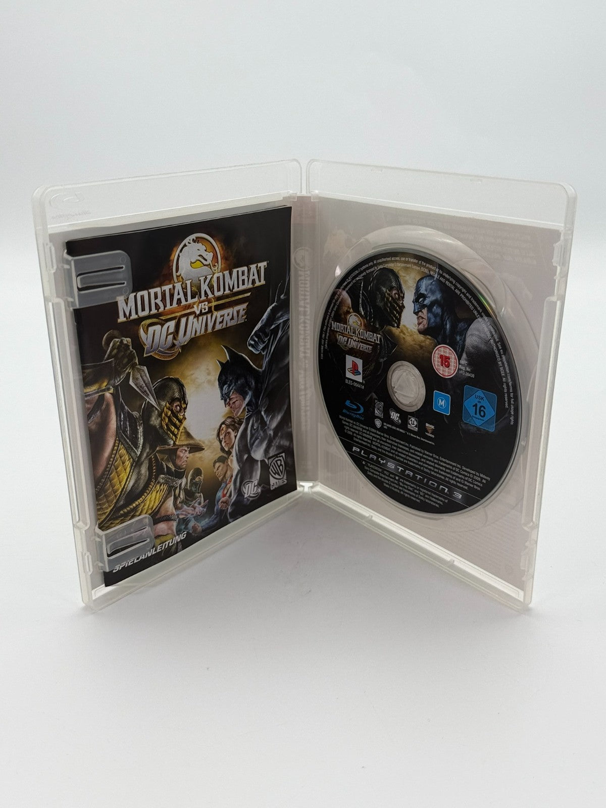 Mortal Kombat vs. DC Universe Sony Playstation 3 Sehr guter Zustand CIB OVP
