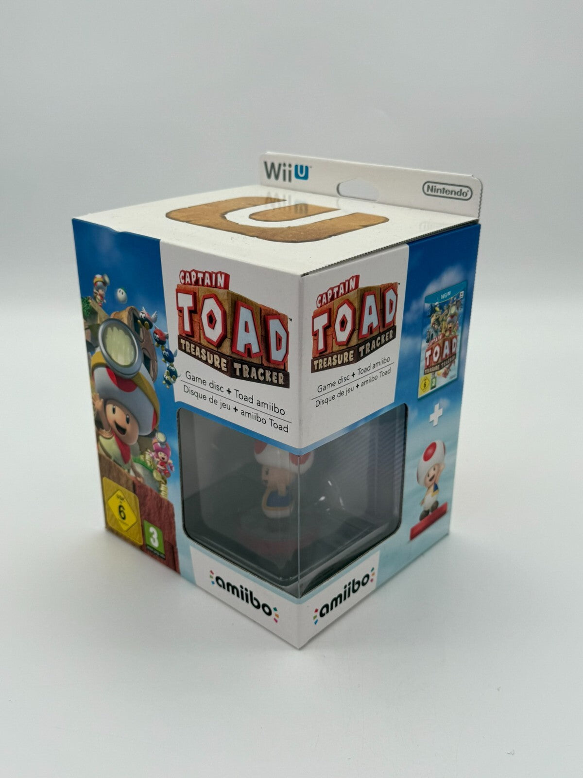 Captain Toad: Treasure Tracker Big Box inkl. Toad amiibo Neu TOP Zustand