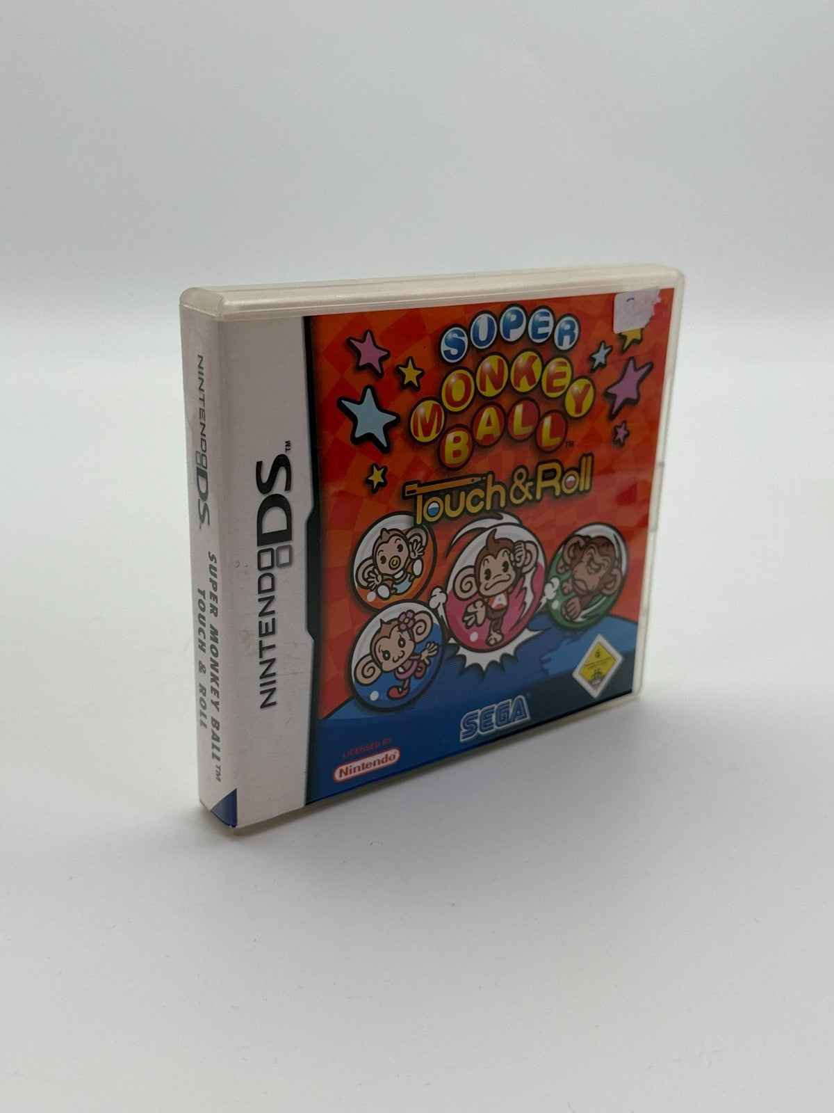 Super Monkey Ball Touch & Roll Nintendo DS guter Zustand CIB OVP