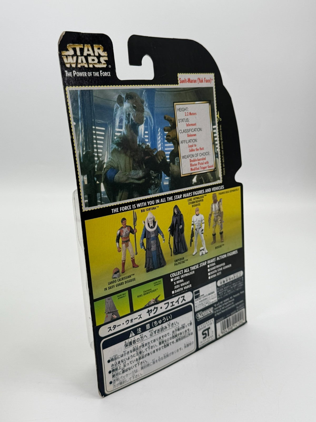 Saelt-Marae (Yak Face) Star Wars Figurine Hasbro Kenner Neuf Bon État OVP 1997