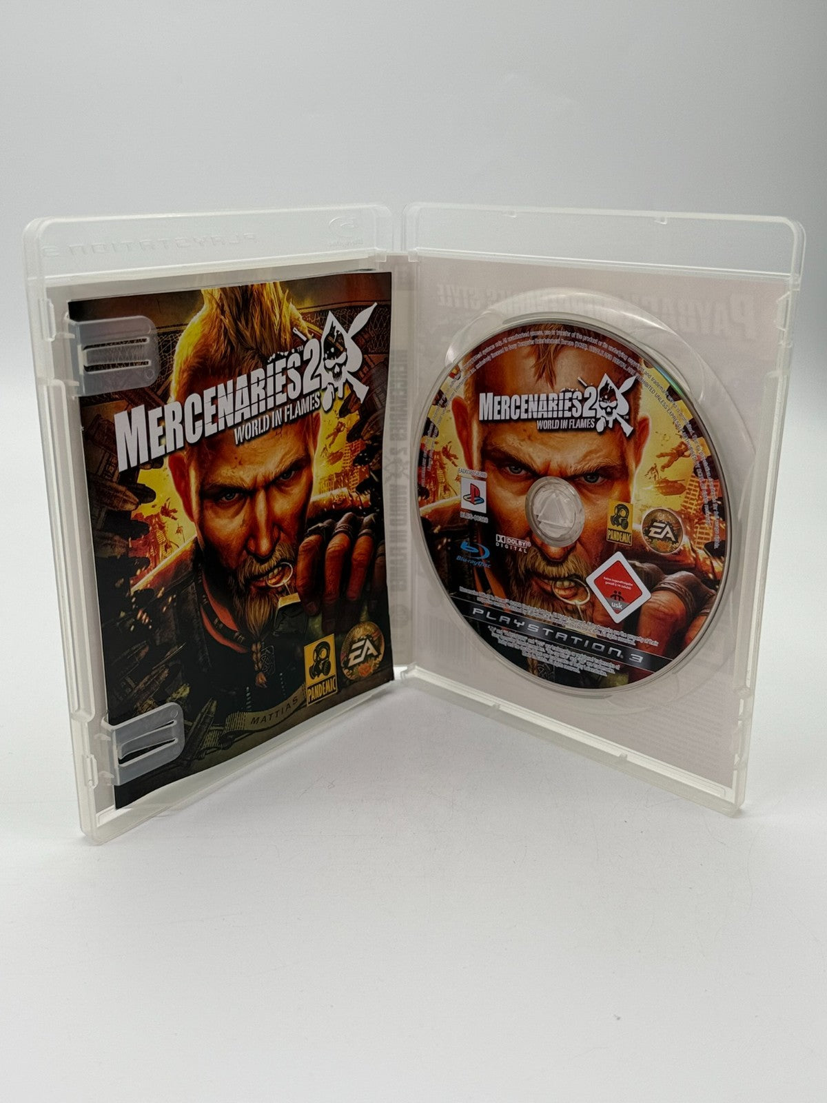 Mercenaries 2 World in Flames Sony Playstation 3 Très bon état CIB OVP