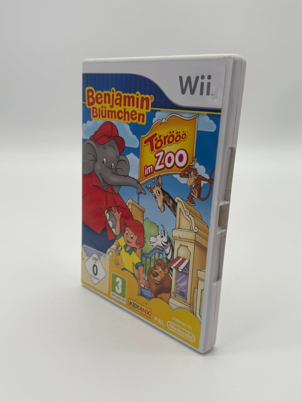 Benjamin Blümchen Törööö im Zoo Nintendo Wii guter Zustand CIB OVP