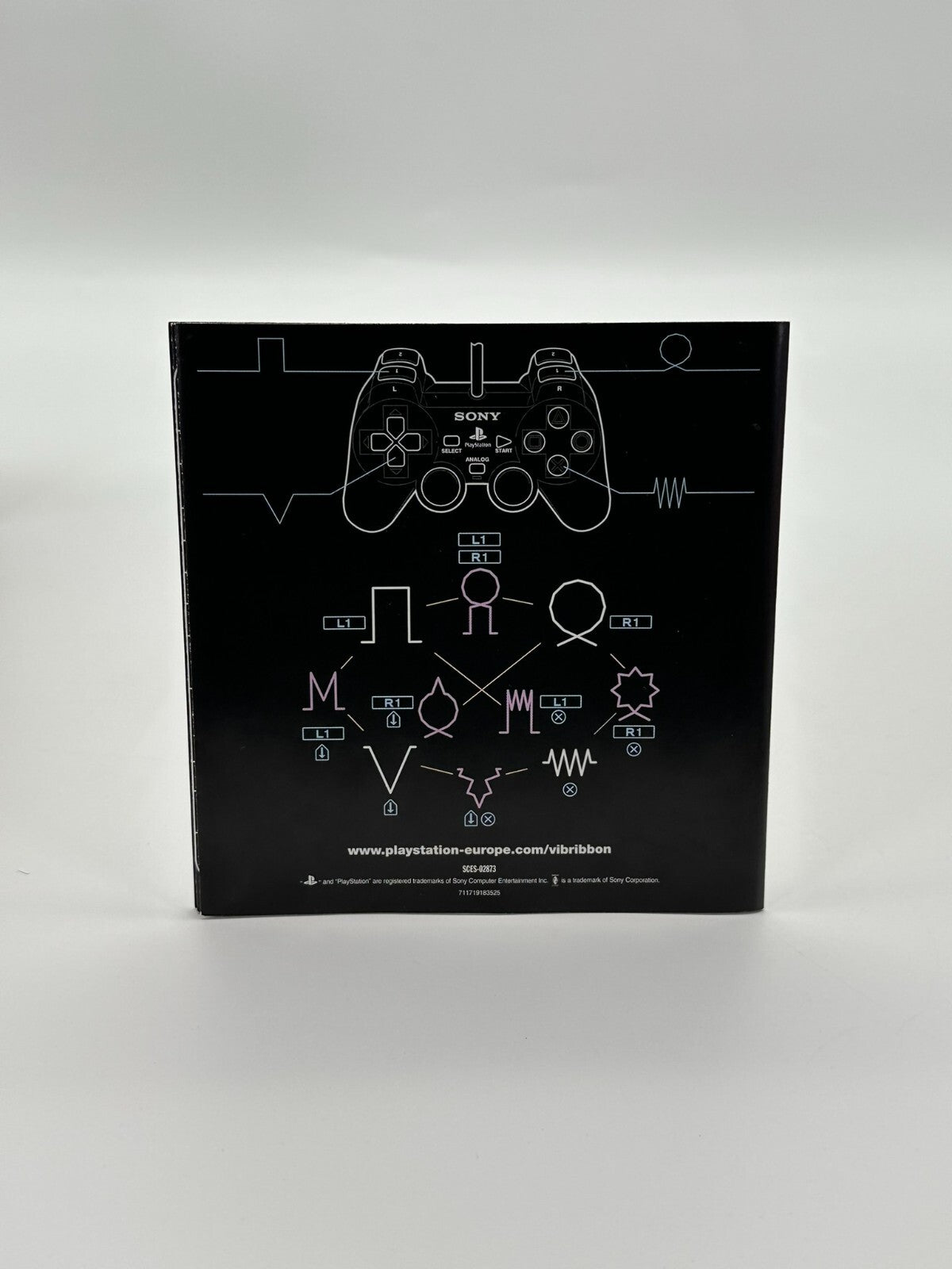 VIB Ribbon Sony Playstation 1 PS1 PSX PsOne État de collection comme neuf, poster inclus