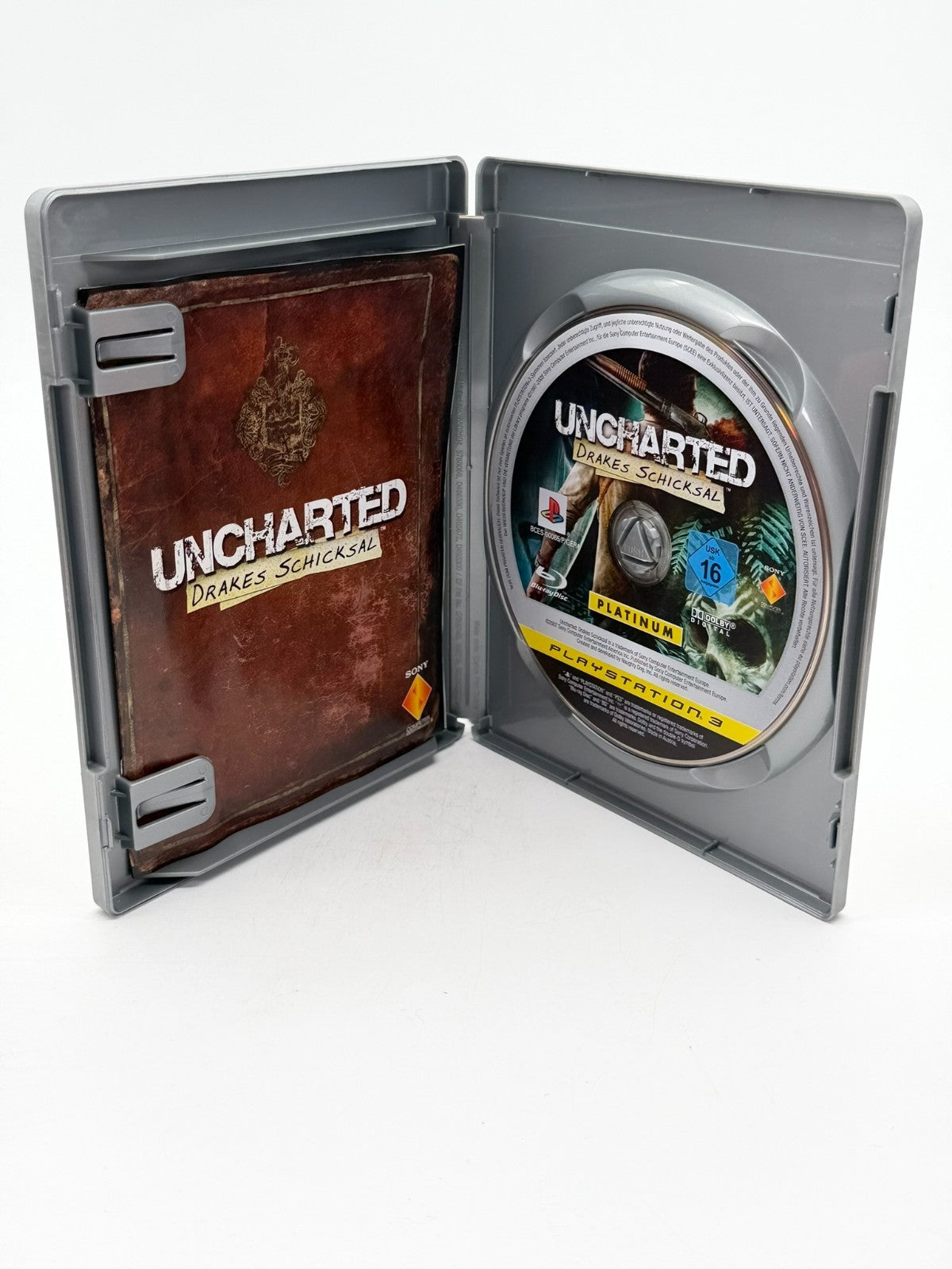 Uncharted Drakes Schicksal Sony Playstation 3 guter Zustand CIB Platinum