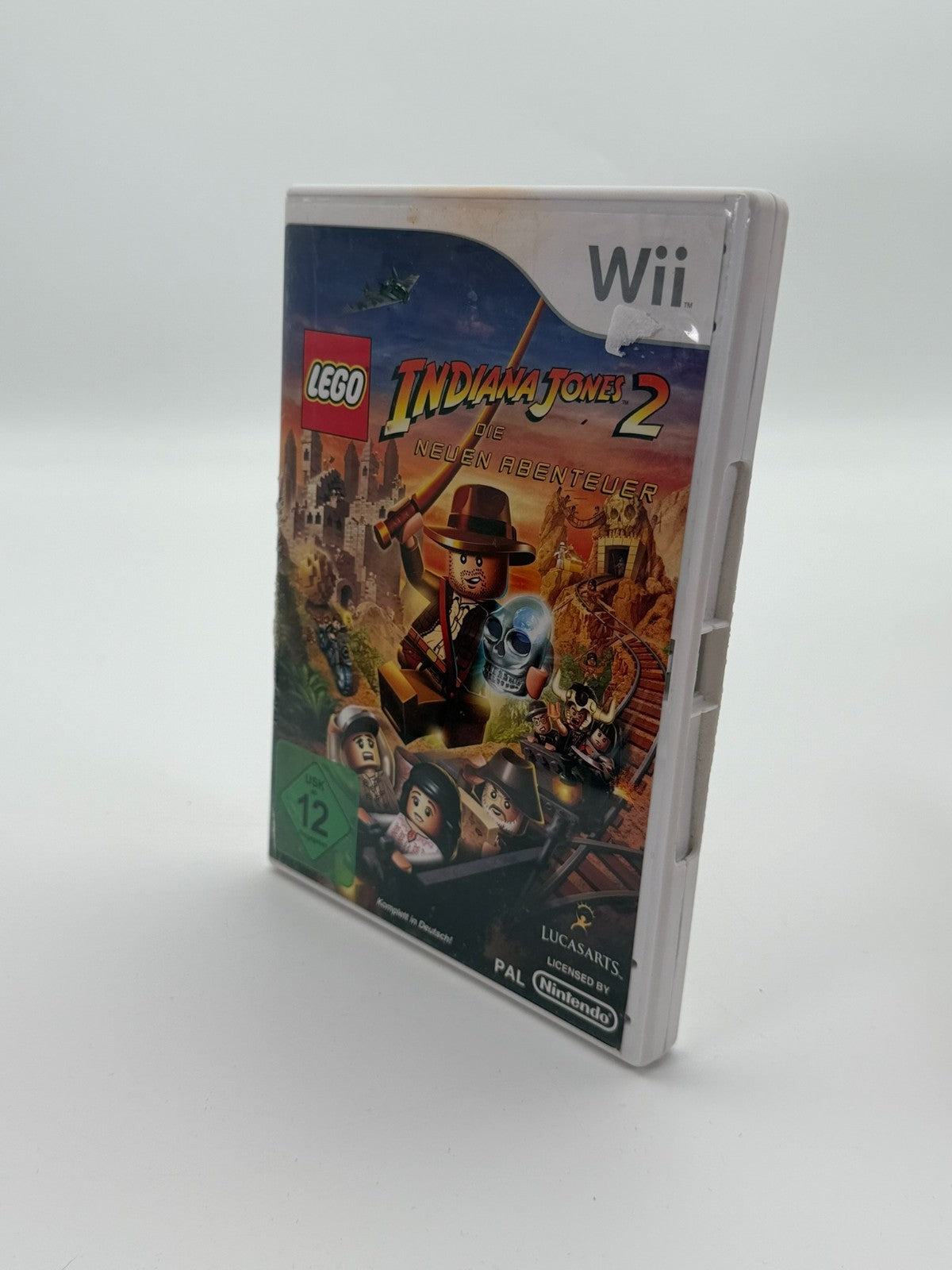 Lego Indiana Jones 2 Die Neuen Abenteuer Nintendo Wii Sehr guter Zustand CIB OVP