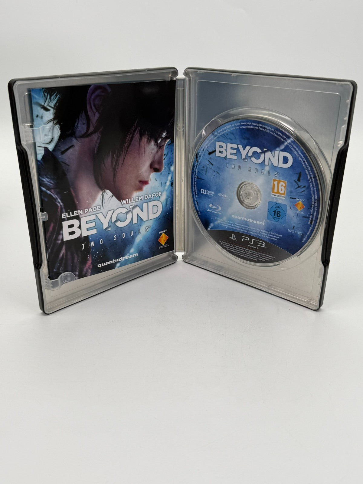 Beyond Two Souls Steelbook Sony Playstation 3 mit Spiel Sehr gut - Neuwertig CIB