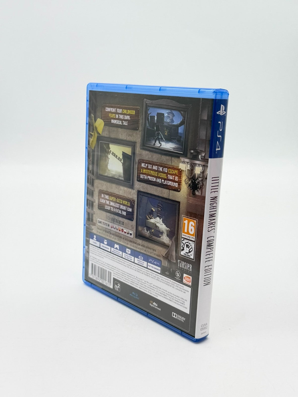 Little Nightmares Complete Edition Sony PlayStation 4 Very Good Condition CIB OVP