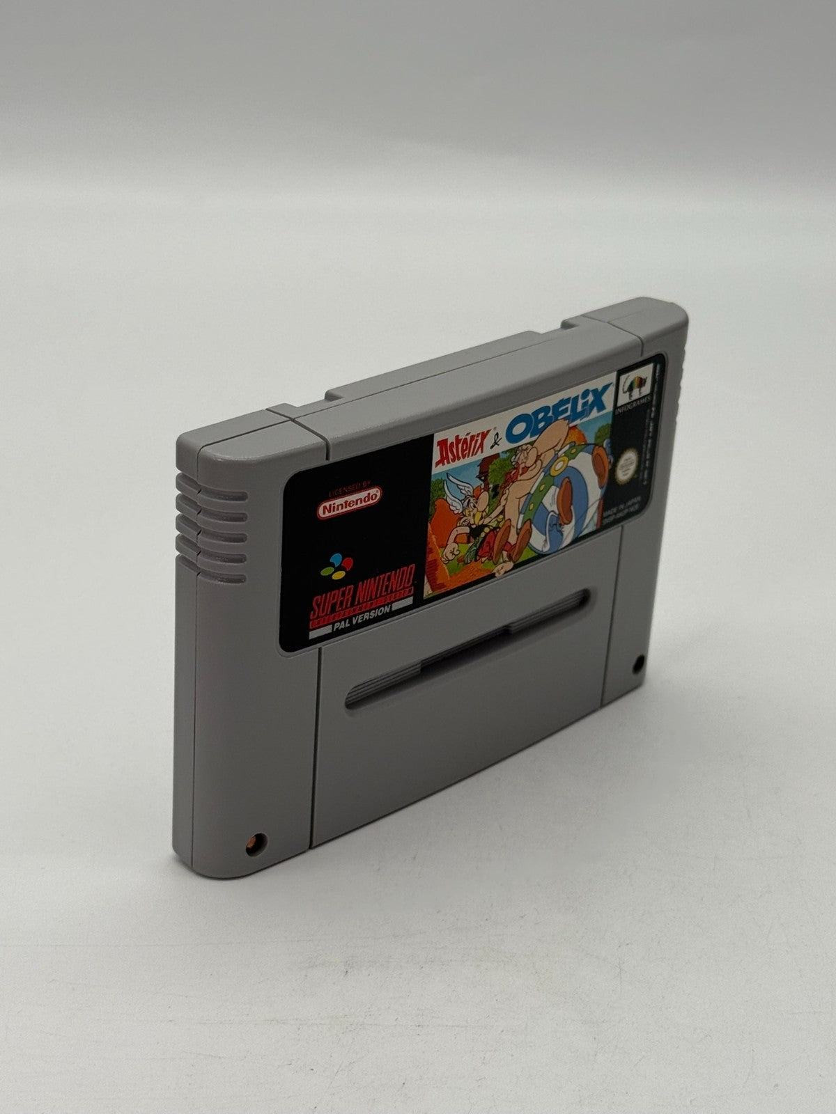 Asterix & Obelix Super Nintendo SNES PAL Good - Very Good Condition