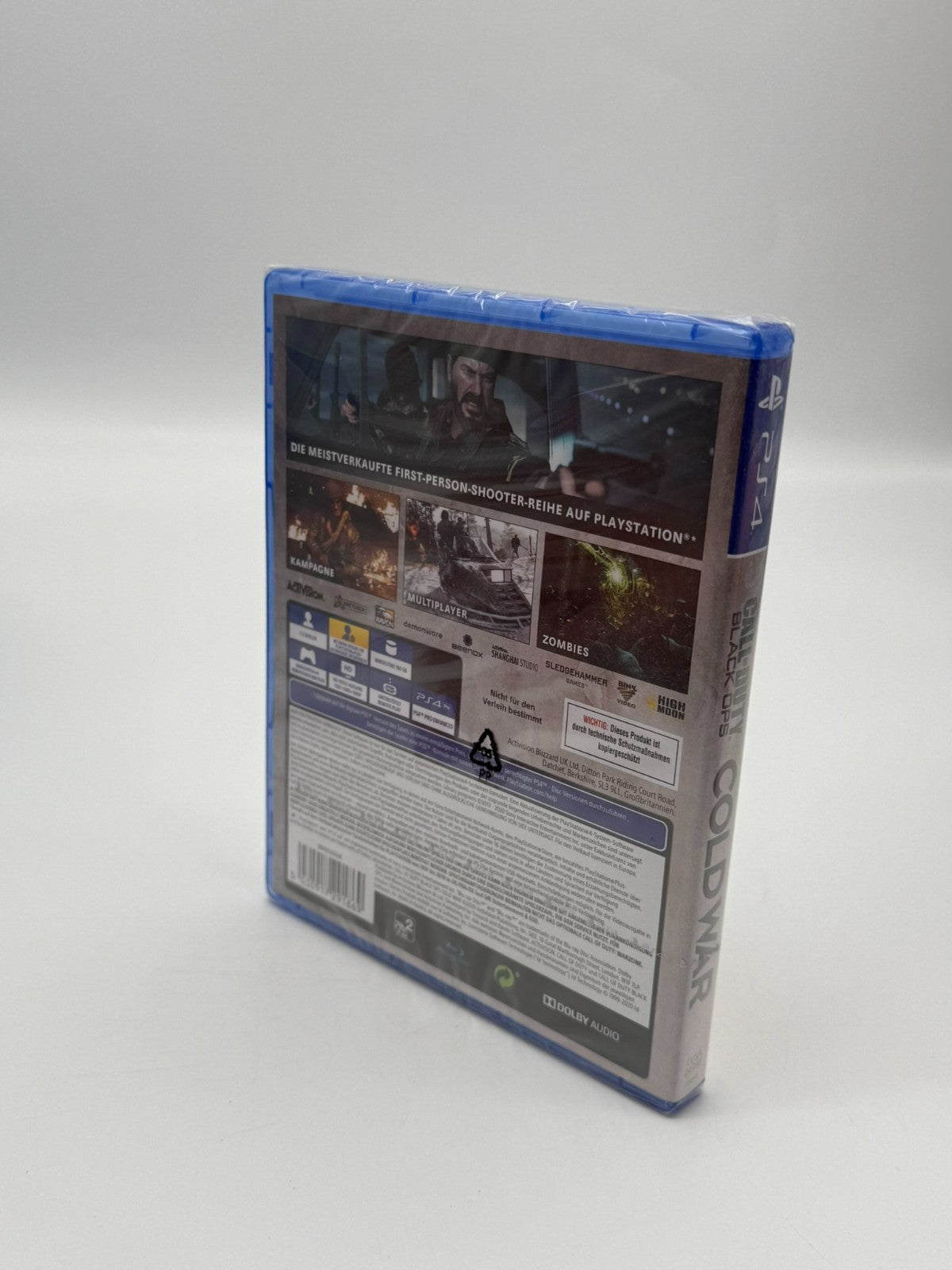Call Of Duty Black Ops Cold War Sony Playstation 4 Sous Blister Neuf Scellé Complet En Boîte OVP