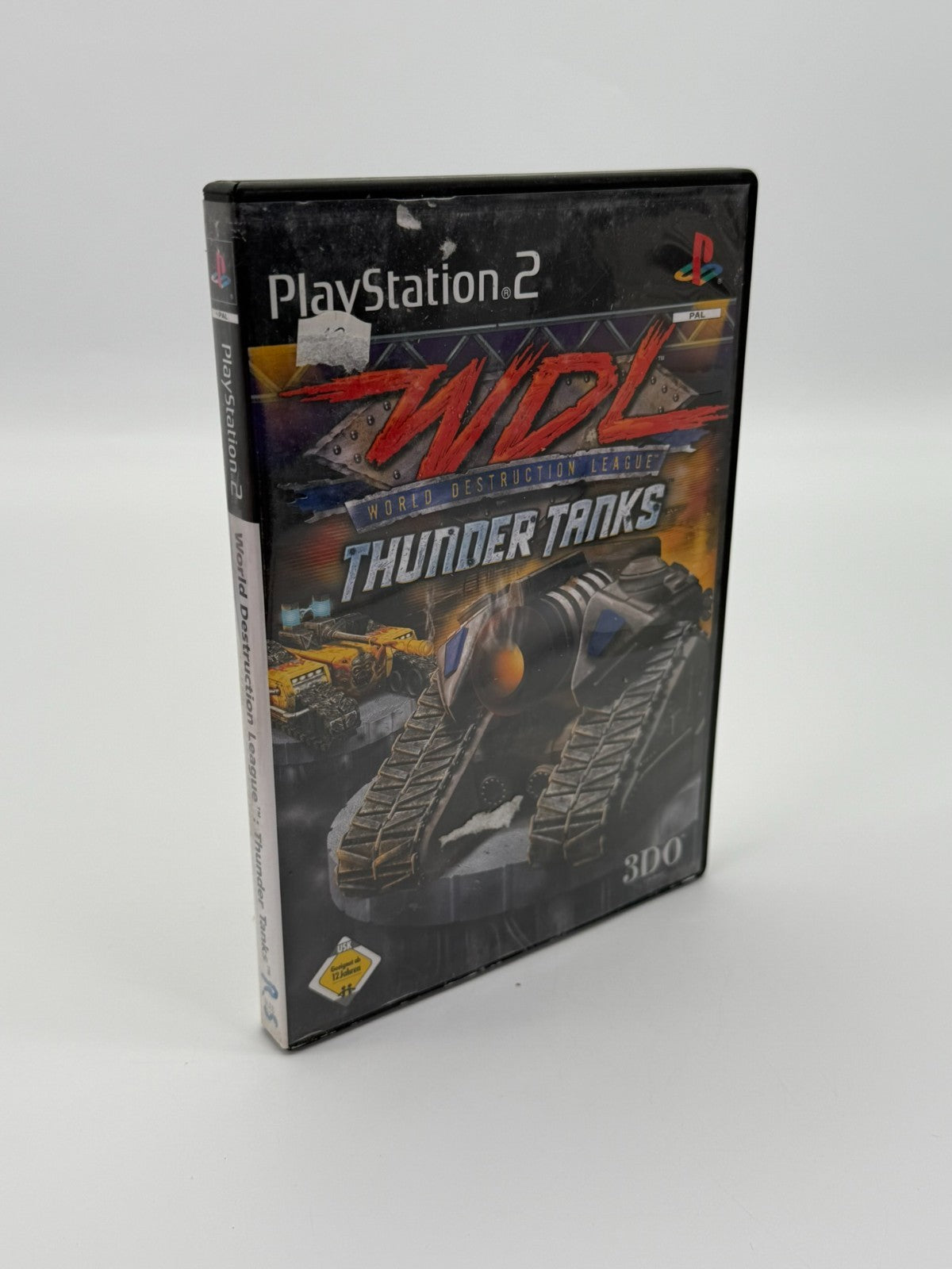 World Destruction League Thunder Tanks Sony Playstation 2 bon état CIB OVP