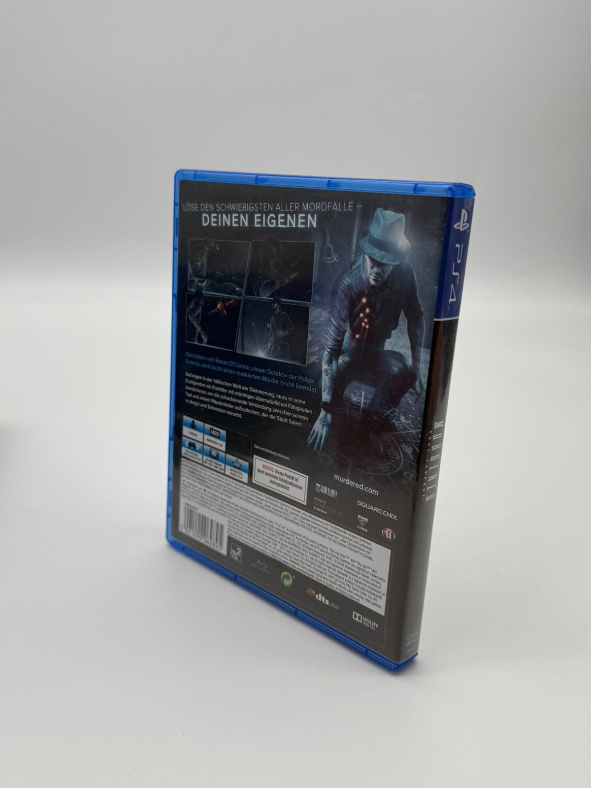 Murdered Soul Suspect Sony Playstation 4 Very good condition CIB OVP