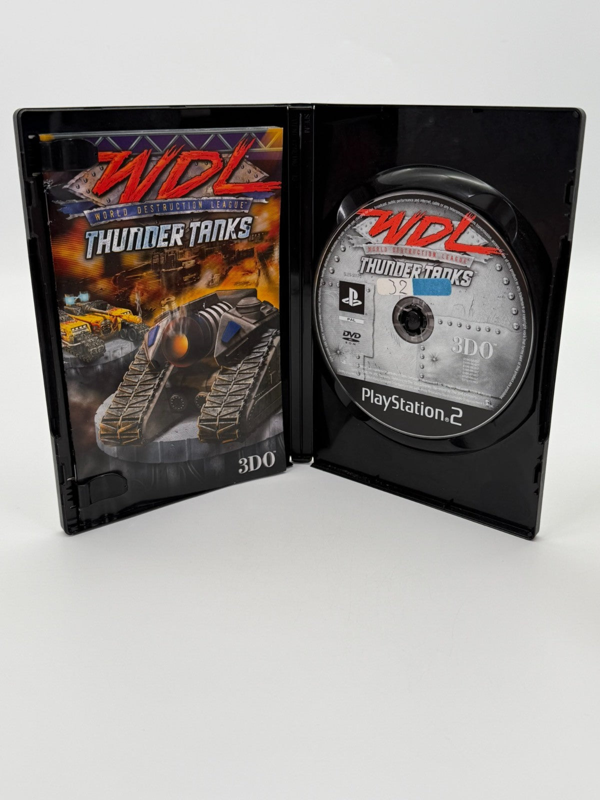 World Destruction League Thunder Tanks Sony Playstation 2 bon état CIB OVP
