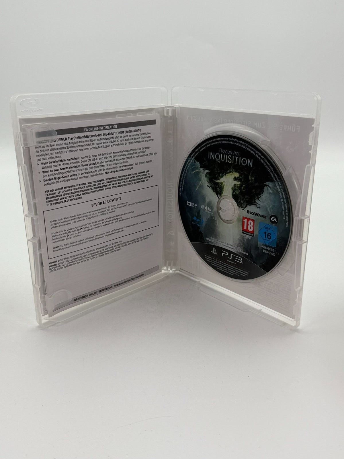 Dragon Age Inquisition Sony Playstation 3 Sehr guter Zustand CIB OVP