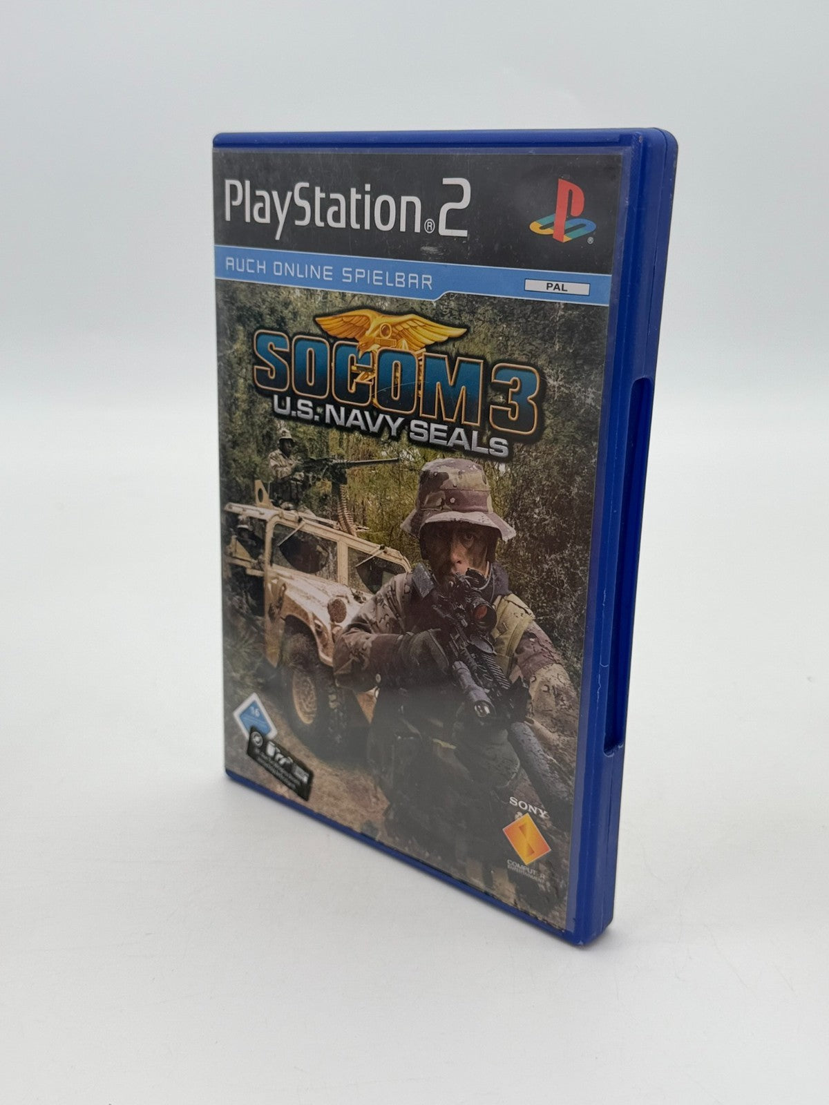 SOCOM 3 U.S. Navy SEALs Sony Playstation 2 Akzeptabler Zustand OVP
