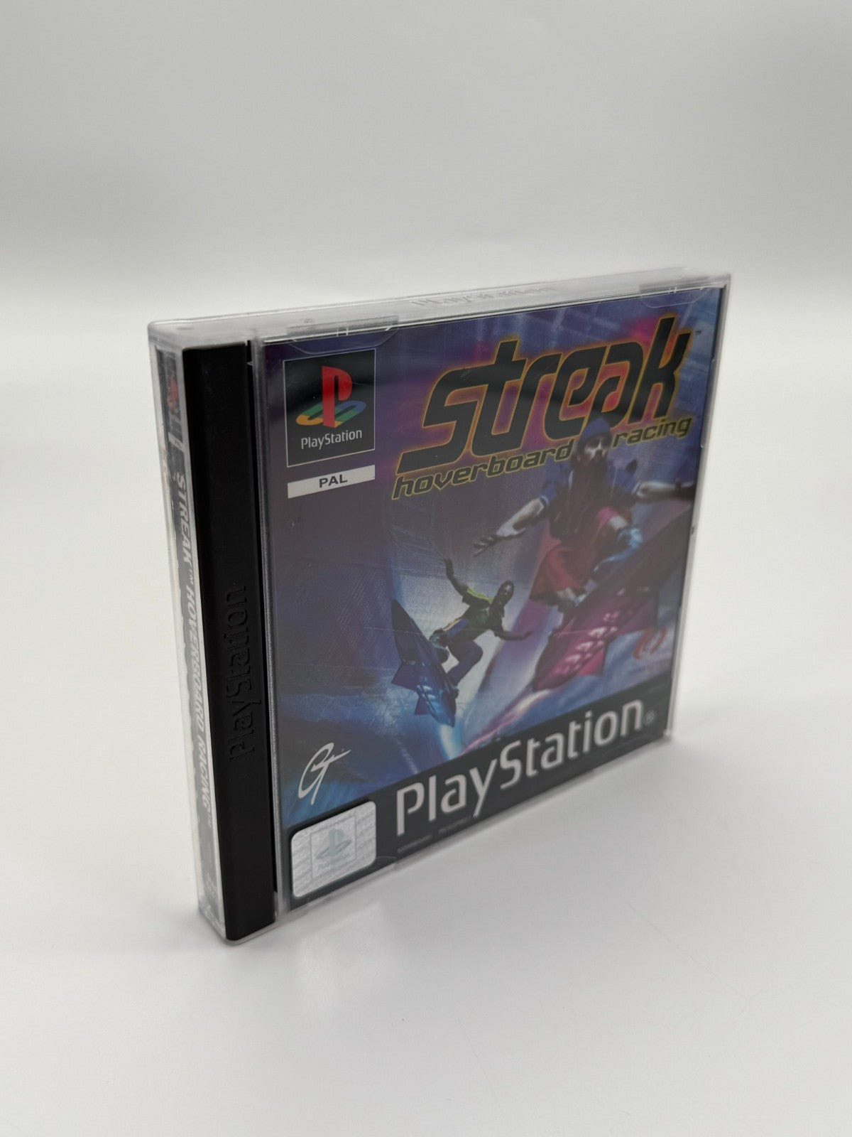 Streak Hoverboard Racing Sony Playstation 1 bon état CIB OVP