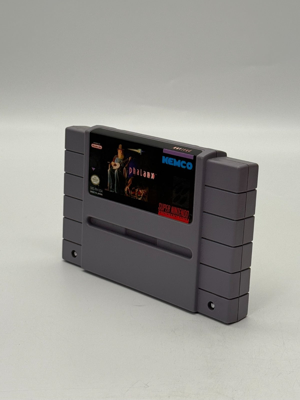 Phalanx Super Nintendo SNES NTSC-U/C guter Zustand Modul + Anleitung
