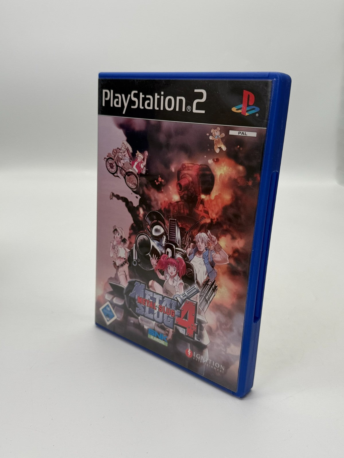 Metal Slug 4 Sony Playstation 2 Sehr guter Zustand CIB OVP