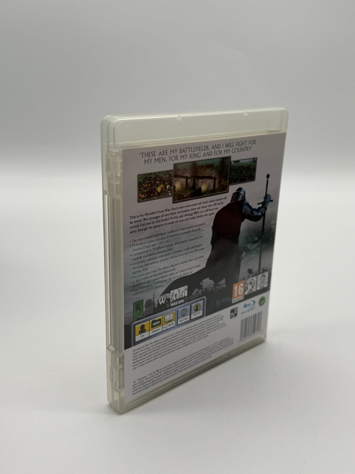 History Great Battles Medieval Sony Playstation 3 Très bon état CIB OVP