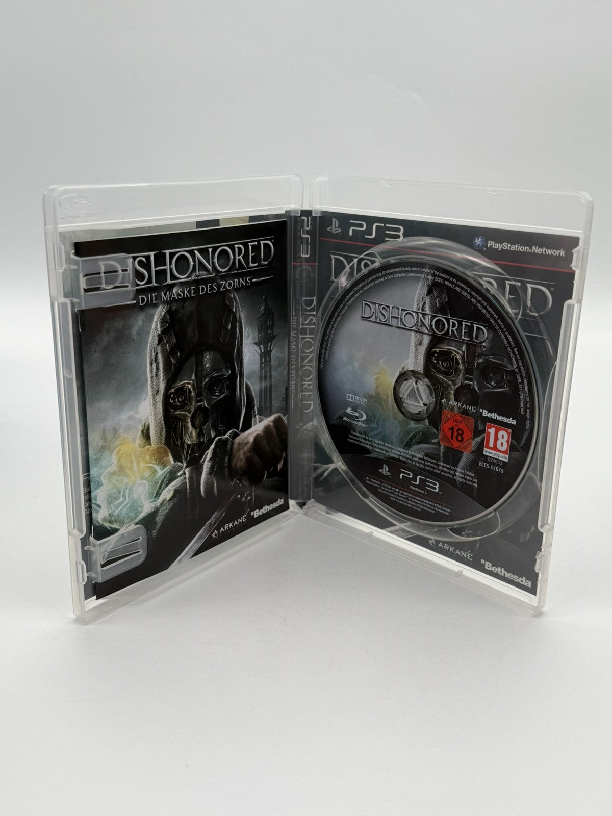 Dishonored La Masque de Zorn Sony PlayStation 3 Très bon état CIB OVP