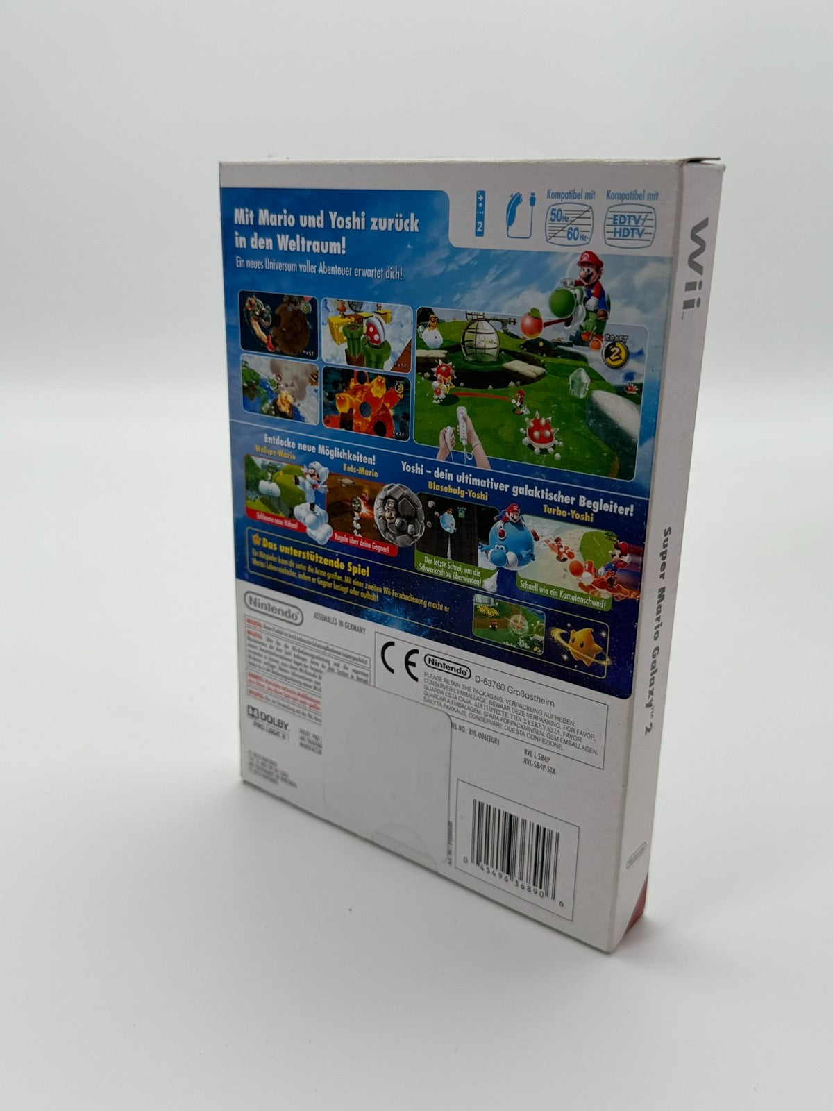 Super Mario Galaxy 2 Special Edition + DVD Nintendo Wii Sehr guter Zustand CIB