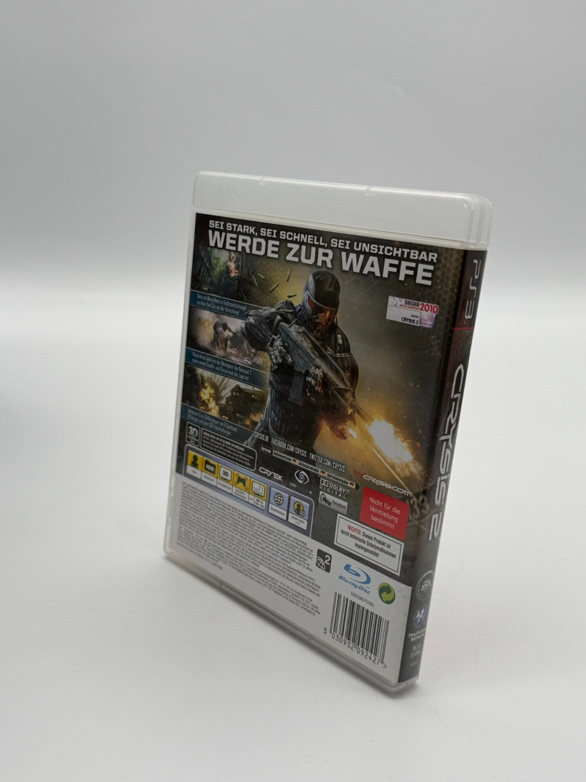 Crysis 2 Sony Playstation 3 Très bon état CIB OVP