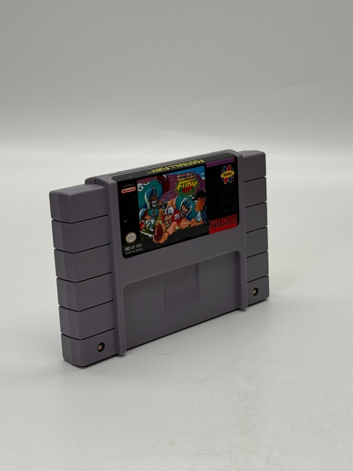 Football Fury Super Nintendo SNES NTSC-U/C gut - Sehr gut Modul + Anleitung