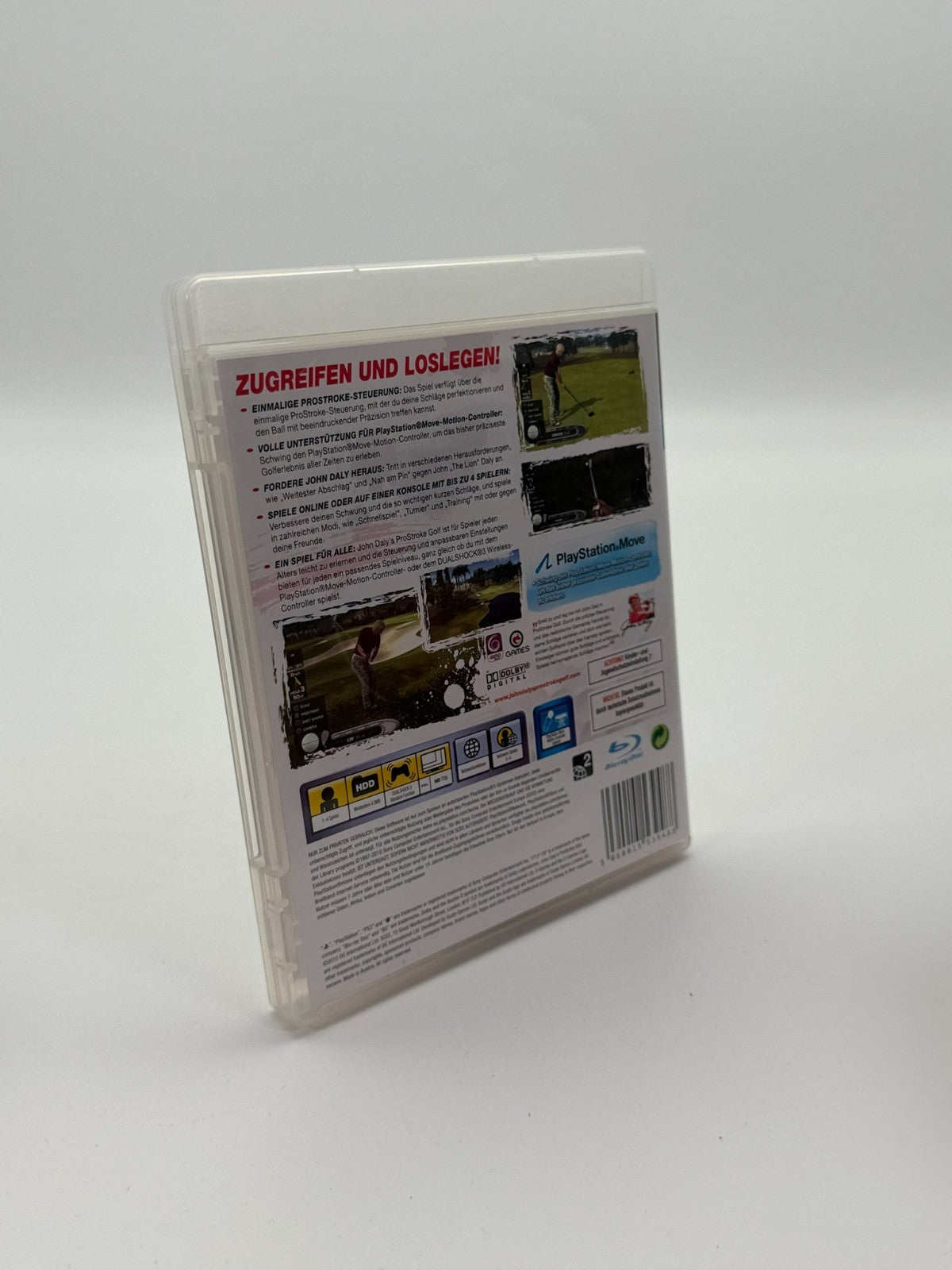 John Dalys ProStroke Golf Sony Playstation 3 Sehr guter Zustand CIB OVP