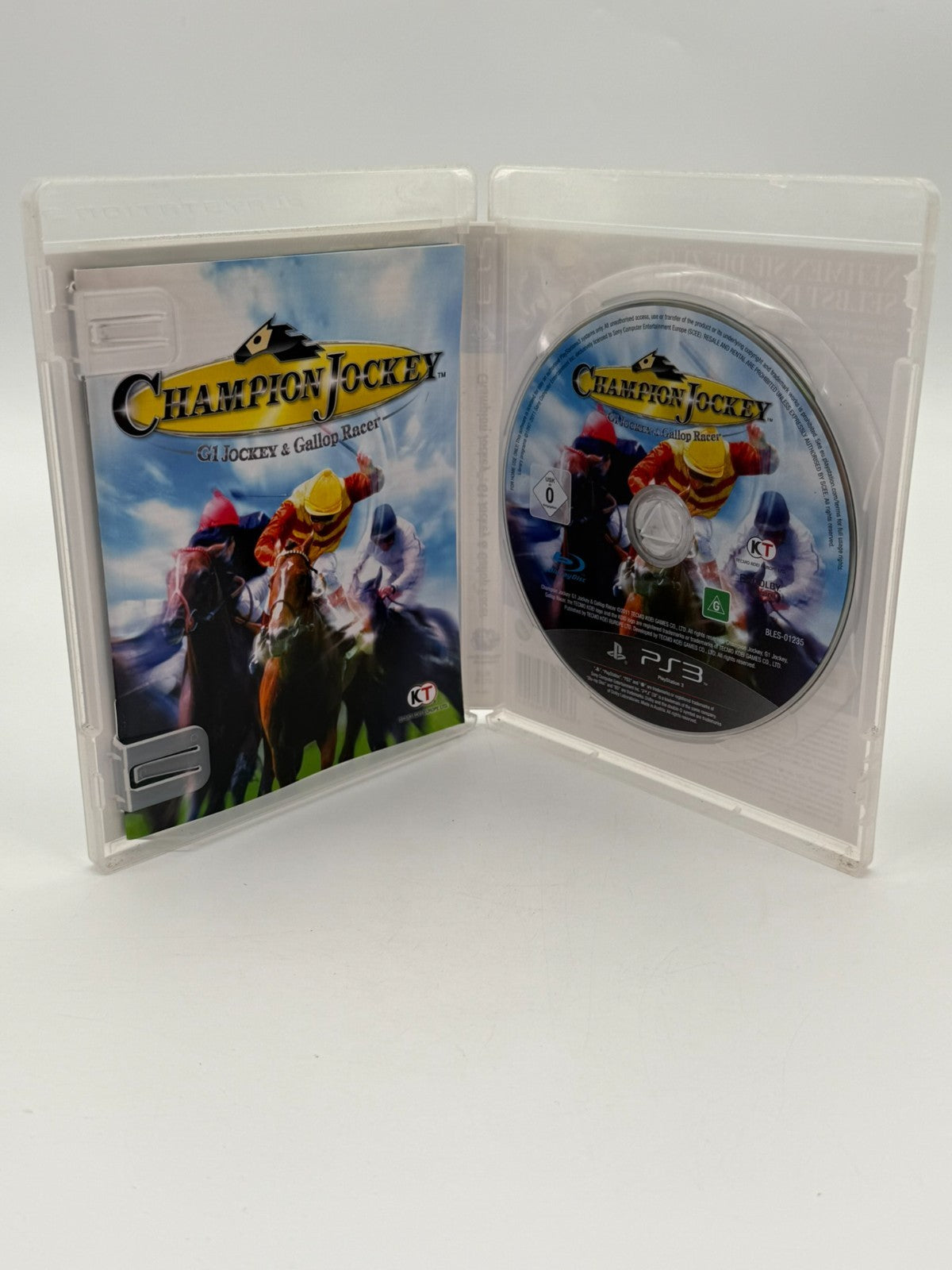 Champion Jockey G1 Jockey & Gallop Racer Sony Playstation 3 guter Zustand