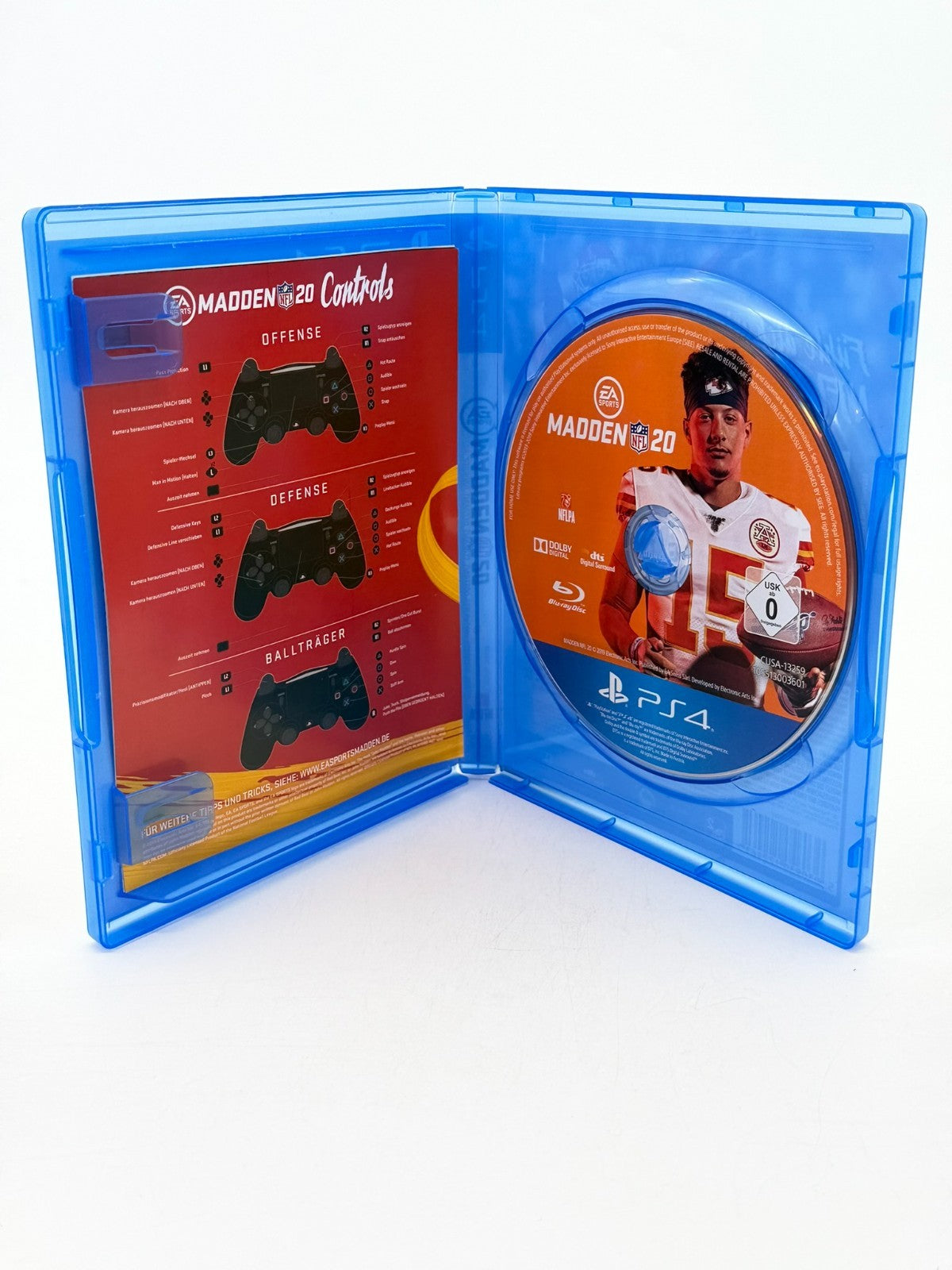 Madden NFL 20 Sony Playstation 4 Très bon état CIB OVP