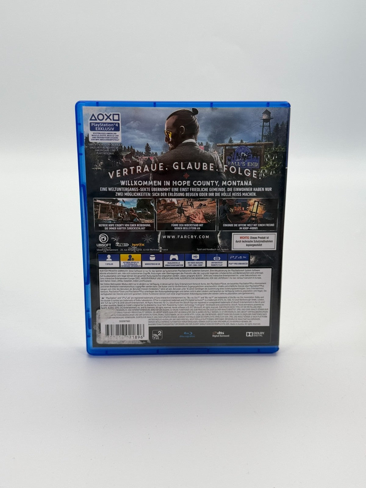 Far Cry 5 Sony Playstation 4 guter Zustand CIB OVP