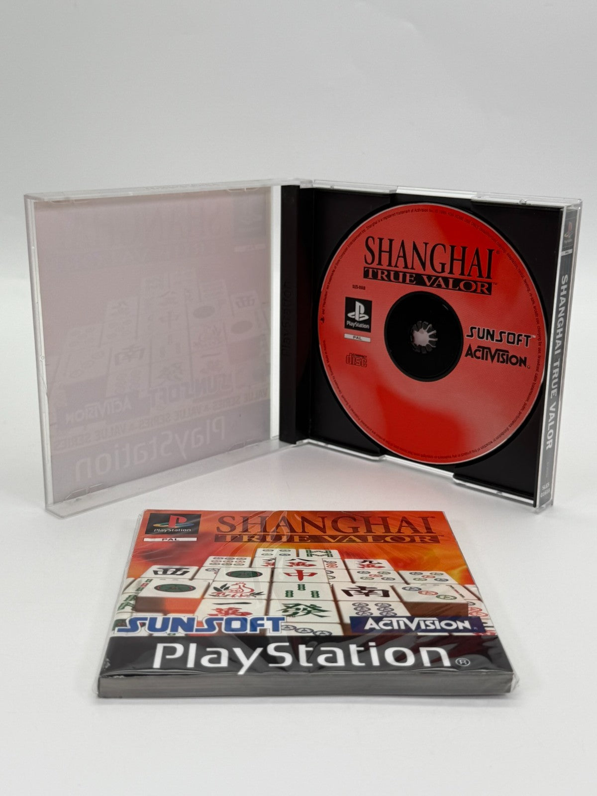 Shanghai True Valor Sony Playstation 1 bon état CIB OVP