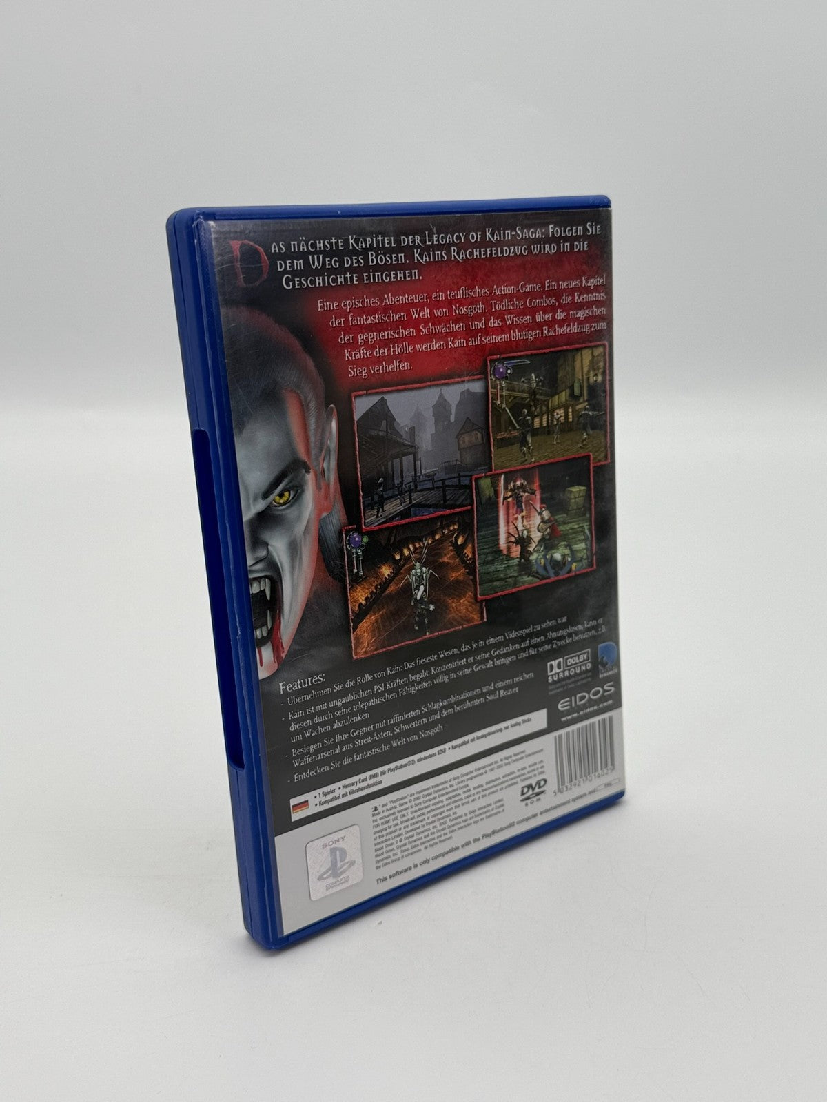 Blood Omen 2 Sony Playstation 2 guter Zustand CIB OVP