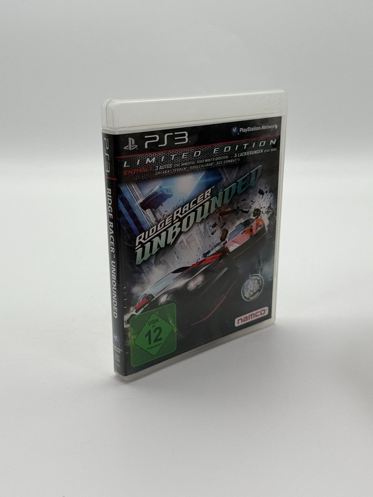 Ridge Race Unbounded Sony Playstation 3 guter Zustand CIB OVP