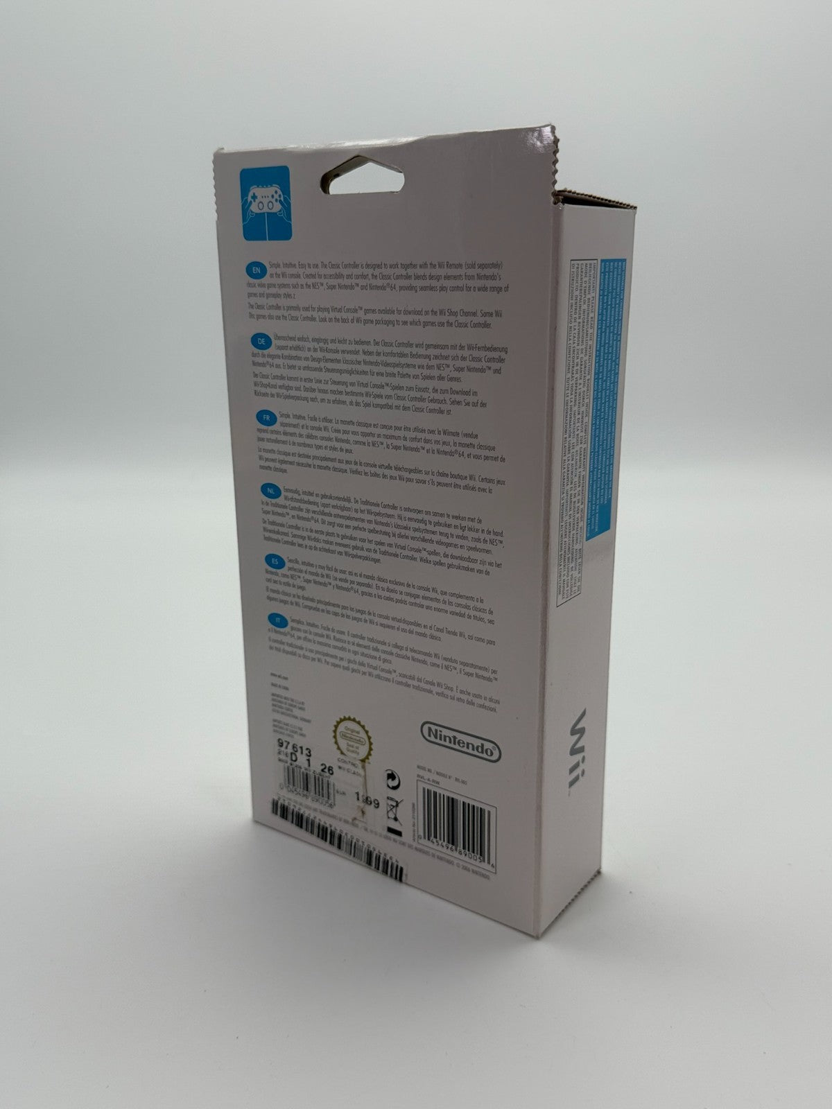 Nintendo Wii Classic Controller Sehr guter Zustand CIB OVP