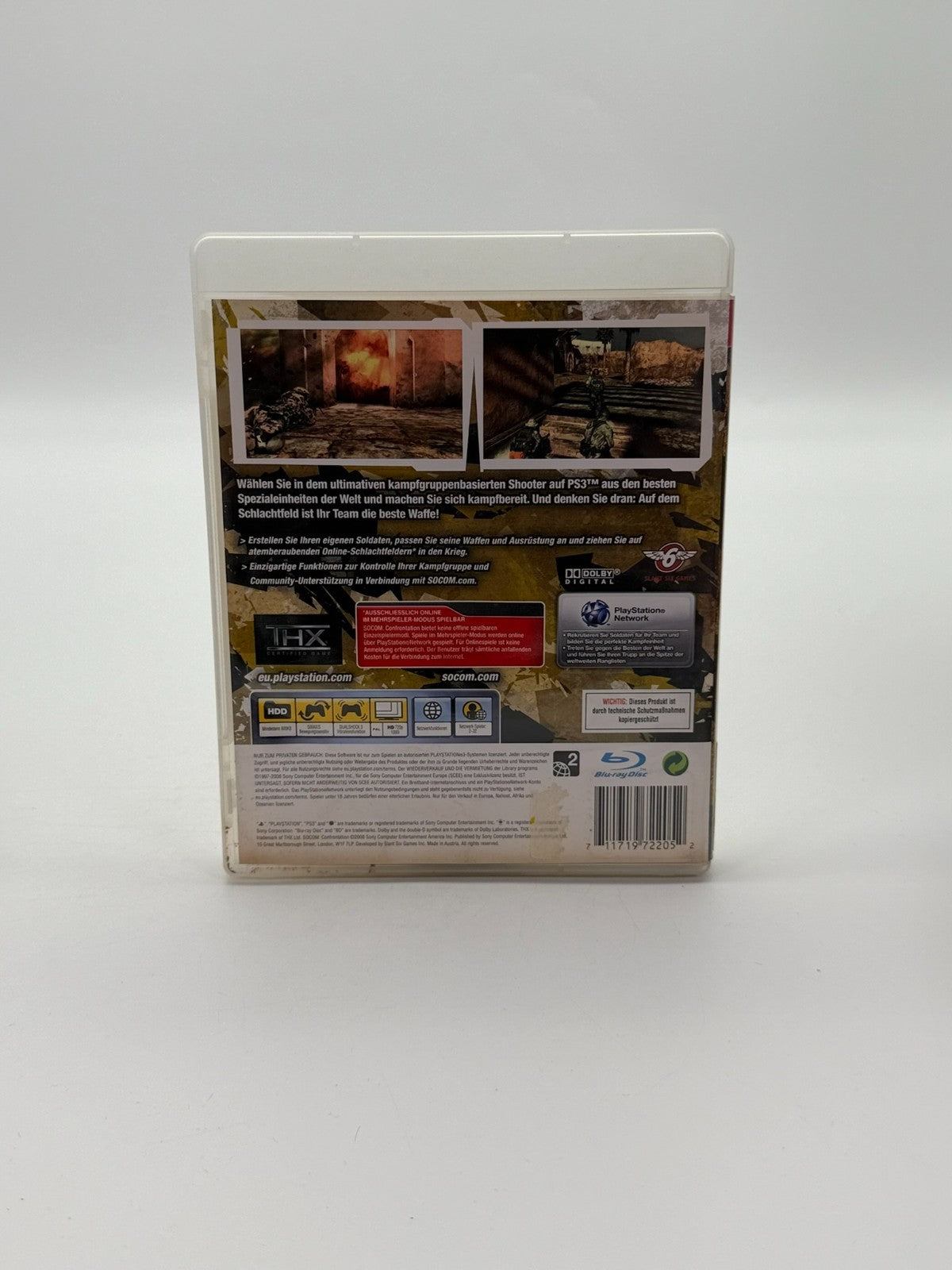 Socom Confrontation Sony Playstation 3 Sehr guter Zustand CIB OVP