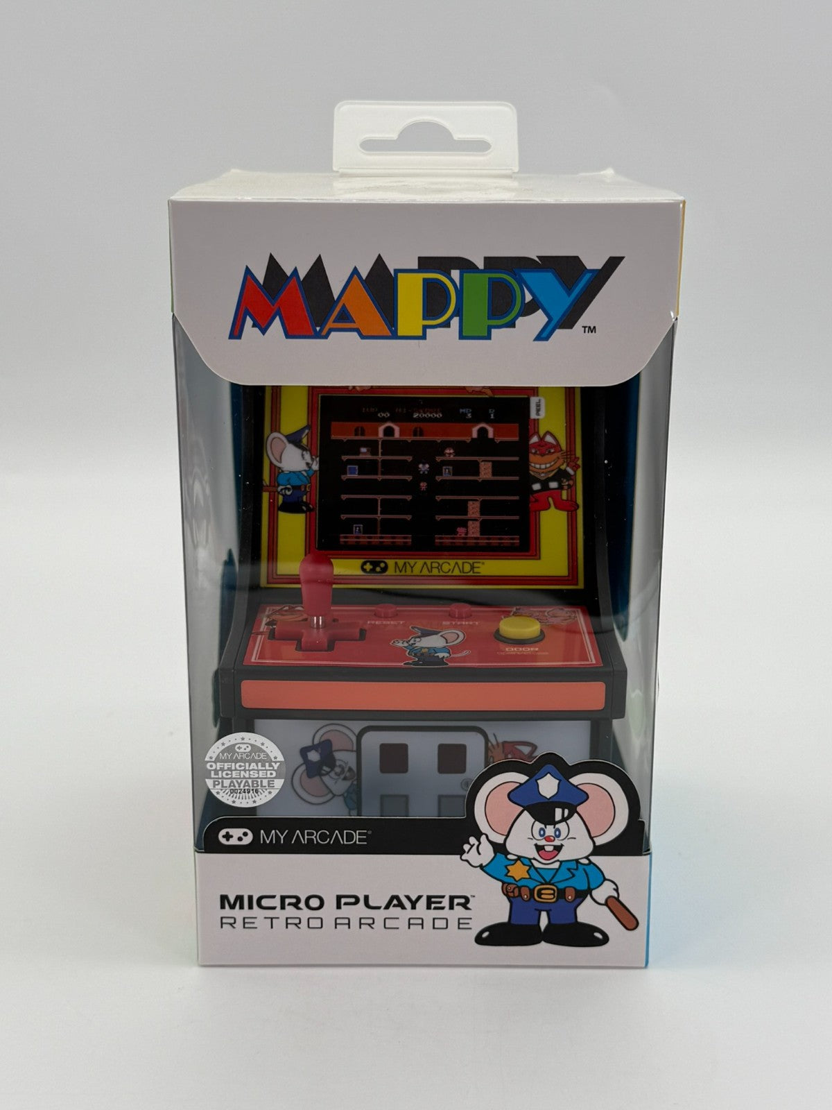 Mappy My Arcade Micro Player Rétro Arcade Scellé en Usine Neuf & Inutilisé
