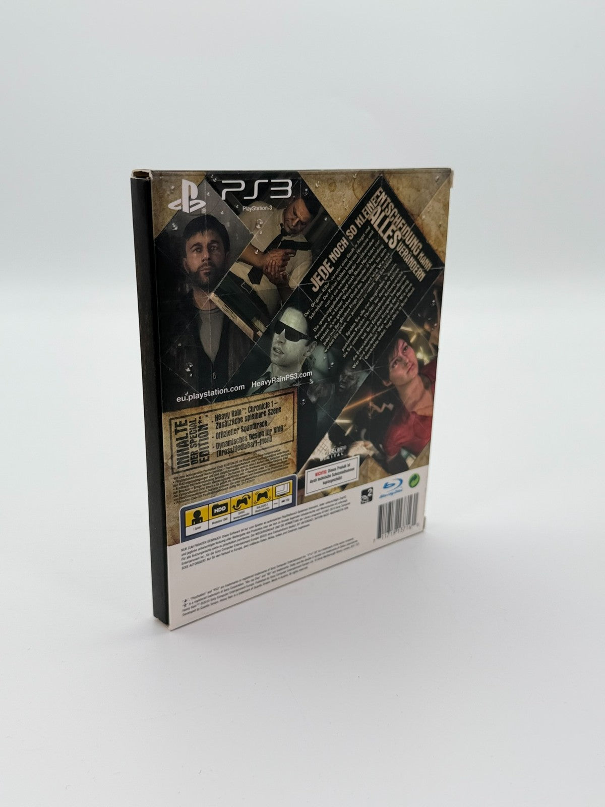Heavy Rain Special Edition Sony Playstation 3 Sehr guter Zustand CIB OVP