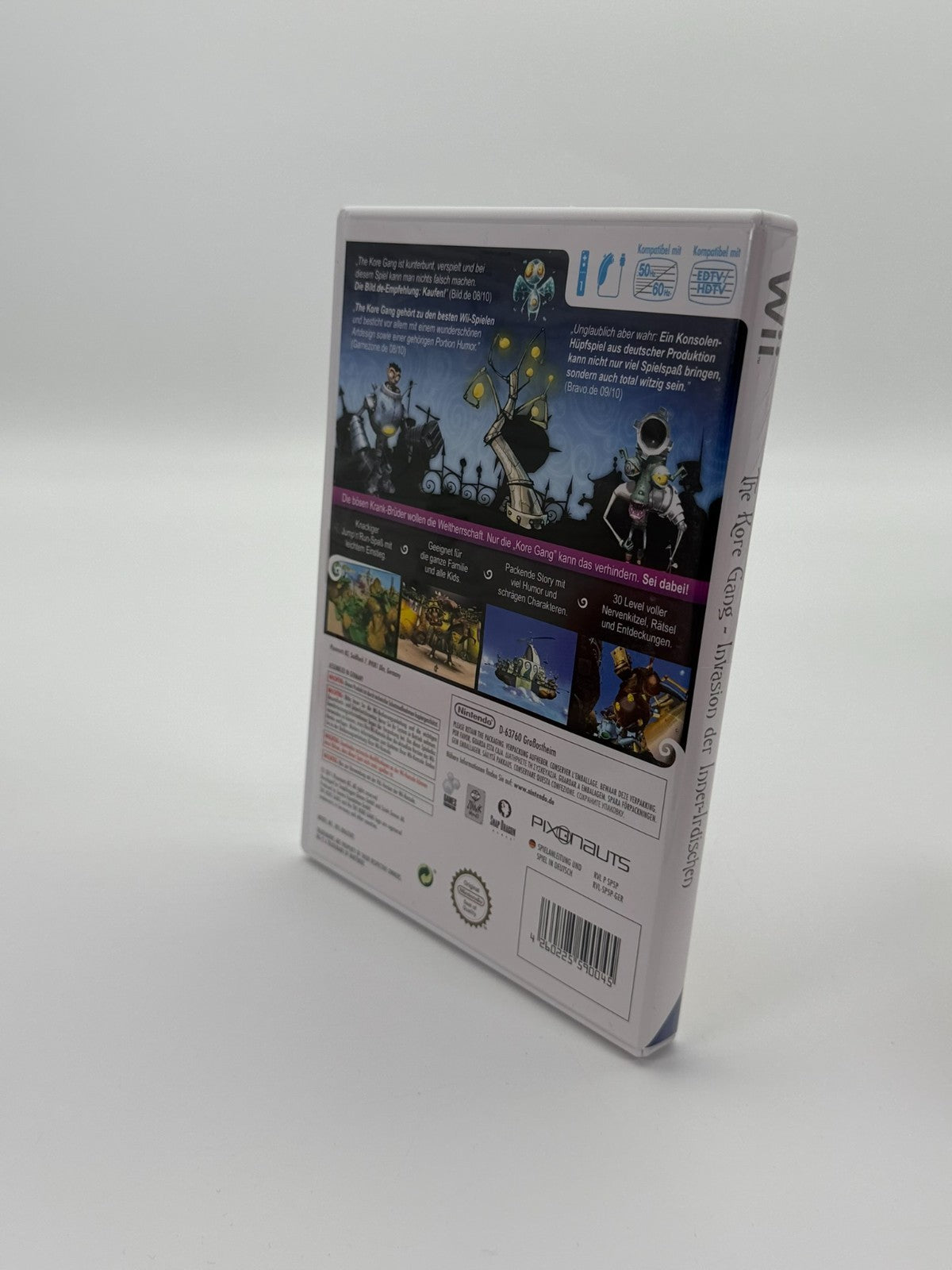 The Kore Gang - Invasion der Inner-Irdischen Nintendo Wii Sehr guter Zustand CIB